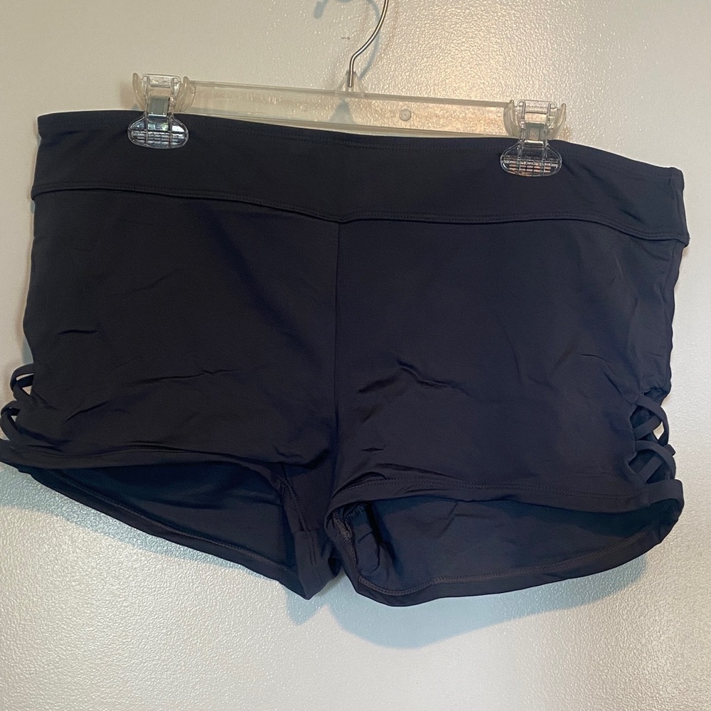 Kona Sol Women's Grey Swim Shorts
